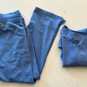 Figs Classic Blue Medical Scrubs